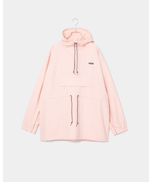 APPLEBUM（アップルバム）の「Stretch Waterproof Anorak（ブルゾン・メンズ・ライトピンク/ネイビー・LARGE/X-LARGE/MEDIUM）」の2枚目の写真