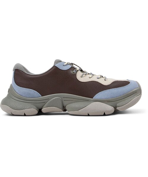 CAMPER（カンペール）の「[カンペール] KARST 2 / レザースニーカー（スニーカー・メンズ・ダークブラウン・27.5cm/27.0cm/26.0cm/28.0cm/25.5cm/25.0cm）」の2枚目の写真