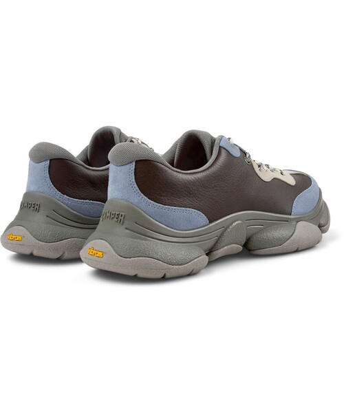 CAMPER（カンペール）の「[カンペール] KARST 2 / レザースニーカー（スニーカー・メンズ・ダークブラウン・27.5cm/27.0cm/26.0cm/28.0cm/25.5cm/25.0cm）」の3枚目の写真