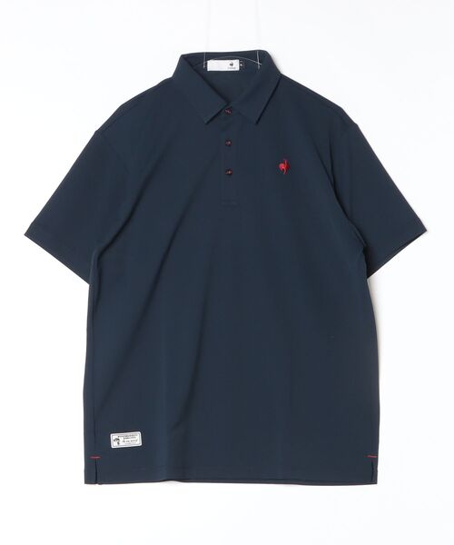 le coq sportif GOLF(ルコックスポルティフゴルフ)の「【DAILY】ベーシック半袖シャツ(Tシャツ/カットソー・メンズ・グレー/ホワイト/ネイビー・L/XL/3L/M)」の3枚目の写真