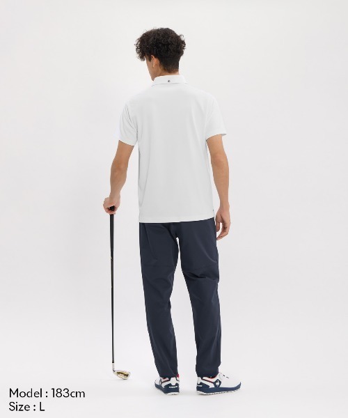le coq sportif GOLF(ルコックスポルティフゴルフ)の「【DAILY】ベーシック半袖シャツ(Tシャツ/カットソー・メンズ・グレー/ホワイト/ネイビー・L/XL/3L/M)」の6枚目の写真