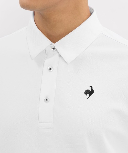 le coq sportif GOLF(ルコックスポルティフゴルフ)の「【DAILY】ベーシック半袖シャツ(Tシャツ/カットソー・メンズ・グレー/ホワイト/ネイビー・L/XL/3L/M)」の7枚目の写真