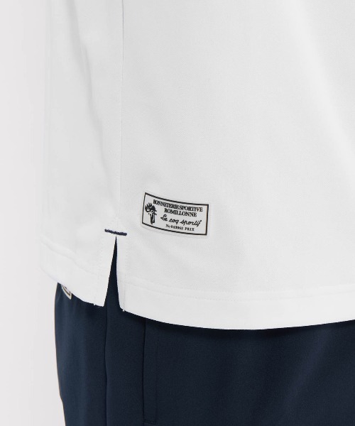 le coq sportif GOLF(ルコックスポルティフゴルフ)の「【DAILY】ベーシック半袖シャツ(Tシャツ/カットソー・メンズ・グレー/ホワイト/ネイビー・L/XL/3L/M)」の8枚目の写真