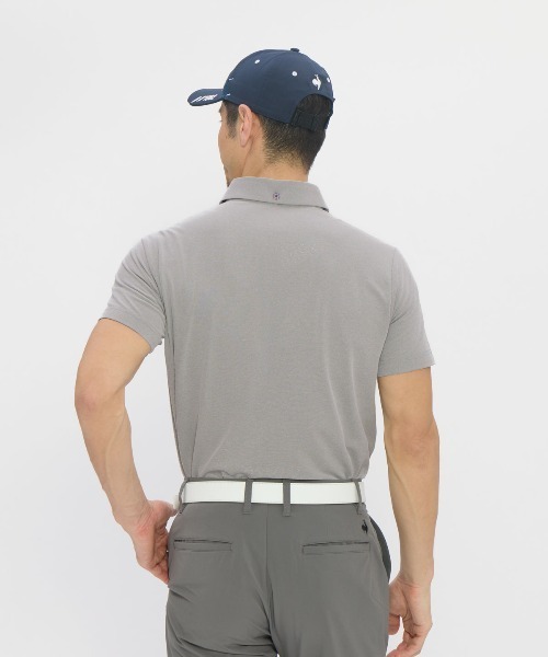 le coq sportif GOLF(ルコックスポルティフゴルフ)の「【DAILY】ベーシック半袖シャツ(Tシャツ/カットソー・メンズ・グレー/ホワイト/ネイビー・L/XL/3L/M)」の12枚目の写真