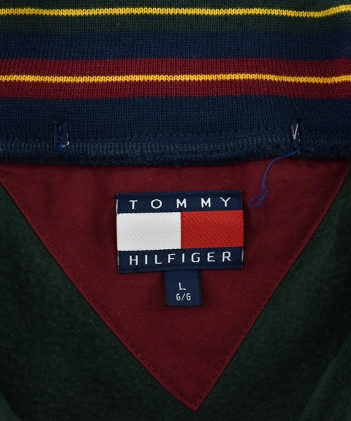 TOMMY HILFIGER(トミーヒルフィガー)の「【USED】TOMMY HILFIGER ハーフジップ フリースプルオーバー(ニット/セーター・メンズ・ネイビー・LARGE)」の3枚目の写真
