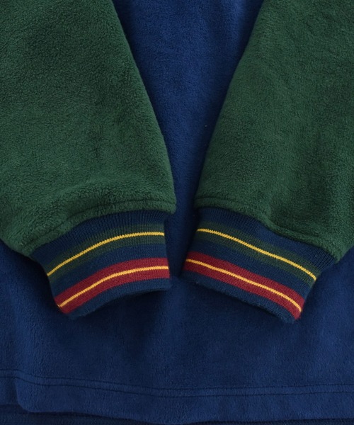 TOMMY HILFIGER(トミーヒルフィガー)の「【USED】TOMMY HILFIGER ハーフジップ フリースプルオーバー(ニット/セーター・メンズ・ネイビー・LARGE)」の4枚目の写真