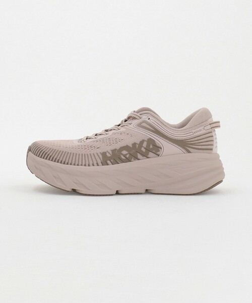 HOKA（ホカ）の「＜HOKA＞ウィメンズ ボンダイ 7/スニーカー（スニーカー・レディース・ブラック/ライトピンク・24.5cm/24cm/23.5cm/25cm/23cm）」の6枚目の写真