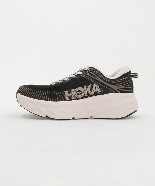 HOKA（ホカ）の「＜HOKA＞ウィメンズ ボンダイ 7/スニーカー（スニーカー・レディース・ブラック/ライトピンク・24.5cm/24cm/23.5cm/25cm/23cm）」の10枚目の写真