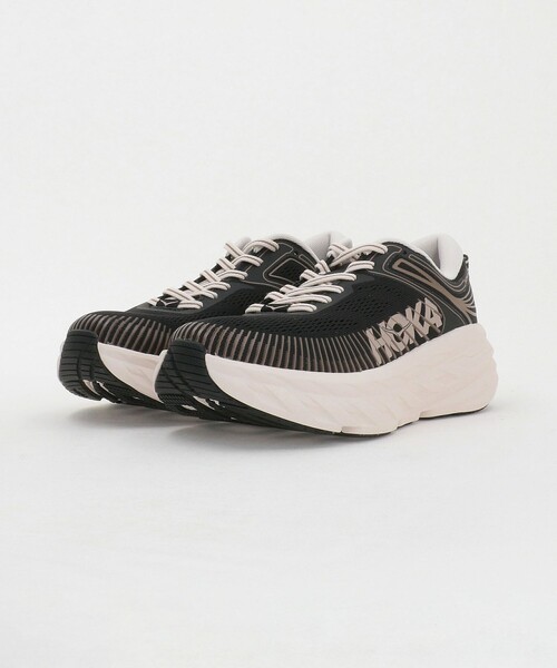 HOKA（ホカ）の「＜HOKA＞ウィメンズ ボンダイ 7/スニーカー（スニーカー・レディース・ブラック/ライトピンク・24.5cm/24cm/23.5cm/25cm/23cm）」の11枚目の写真