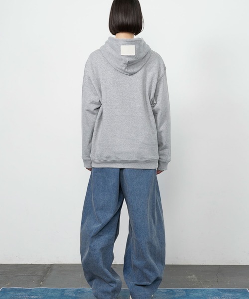 Nora Lily(ノラリリー)の「【Nora Lily】9 NEKO Print Hoodie(パーカー・メンズ・ネイビー/ブルー/ヘザーグレー/チャコールグレー・LARGE)」の13枚目の写真