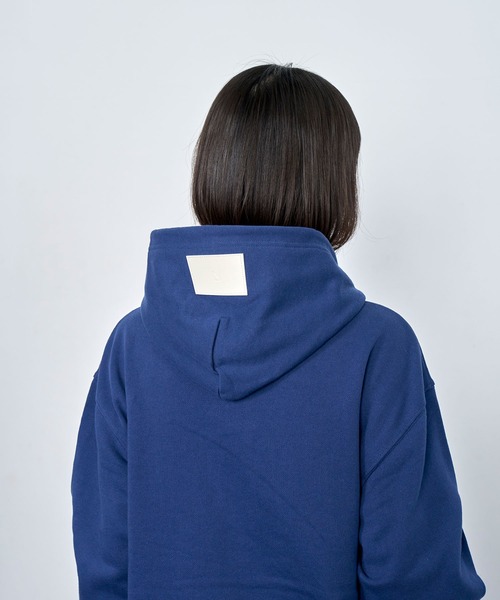 Nora Lily(ノラリリー)の「【Nora Lily】9 NEKO Print Hoodie(パーカー・メンズ・ネイビー/ブルー/ヘザーグレー/チャコールグレー・LARGE)」の20枚目の写真
