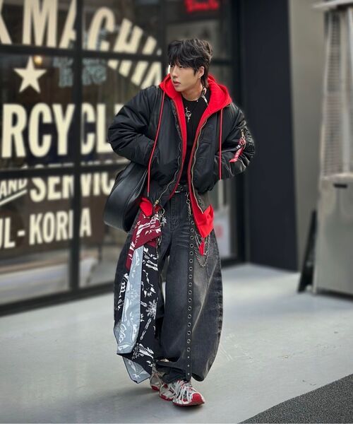 IDWS(アイドンワナセル)の「Axel Denim Balloon Pants Black(デニムパンツ・レディース・その他・0/1/2)」の18枚目の写真