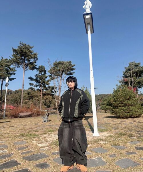 IDWS(アイドンワナセル)の「Axel Denim Balloon Pants Black(デニムパンツ・レディース・その他・0/1/2)」の20枚目の写真