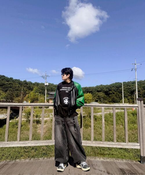 IDWS(アイドンワナセル)の「Axel Denim Balloon Pants Black(デニムパンツ・レディース・その他・0/1/2)」の10枚目の写真