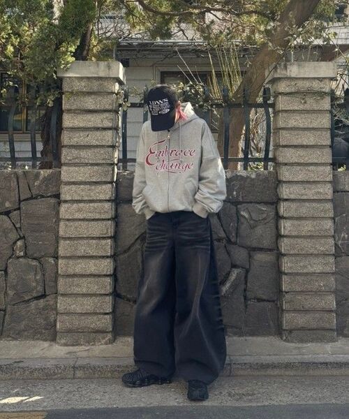 IDWS(アイドンワナセル)の「Axel Denim Balloon Pants Black(デニムパンツ・レディース・その他・0/1/2)」の8枚目の写真