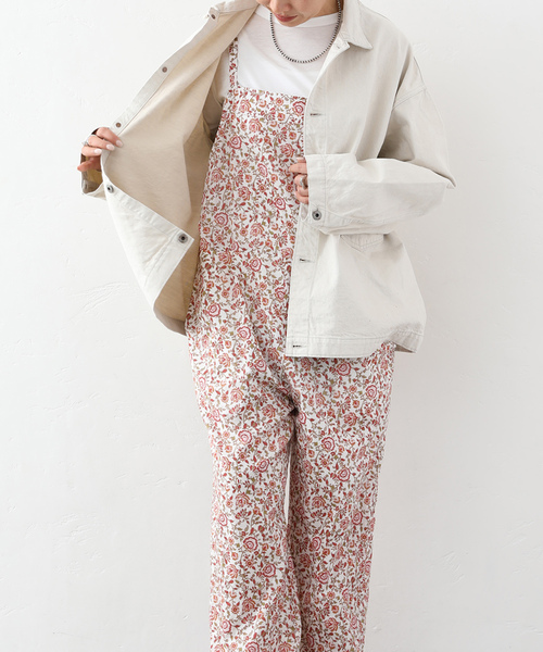 JOURNAL STANDARD LUXE(ジャーナルスタンダード ラックス)の「ボイルフラワー キャミサロペ(サロペット/オーバーオール・レディース・レッド・FREE)」の7枚目の写真