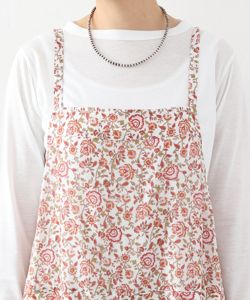 JOURNAL STANDARD LUXE(ジャーナルスタンダード ラックス)の「ボイルフラワー キャミサロペ(サロペット/オーバーオール・レディース・レッド・FREE)」の13枚目の写真