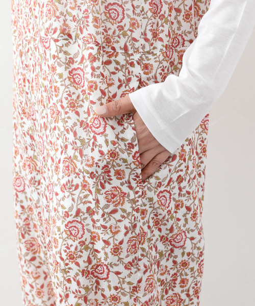 JOURNAL STANDARD LUXE(ジャーナルスタンダード ラックス)の「ボイルフラワー キャミサロペ(サロペット/オーバーオール・レディース・レッド・FREE)」の15枚目の写真