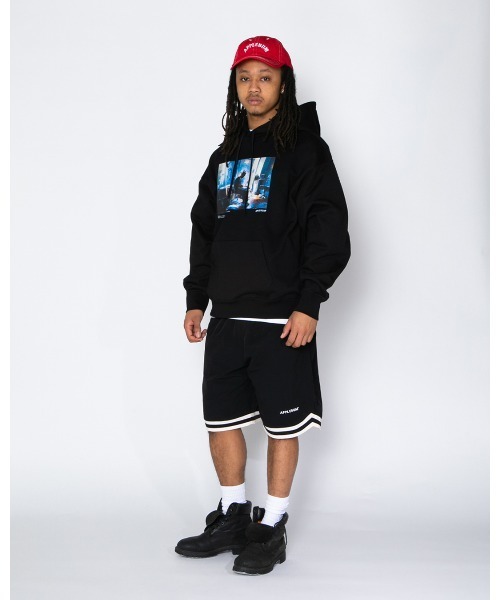 APPLEBUM(アップルバム)の「Authentic Hoopers Shorts(その他パンツ・メンズ・ブラック・MEDIUM/LARGE/X-LARGE)」の3枚目の写真