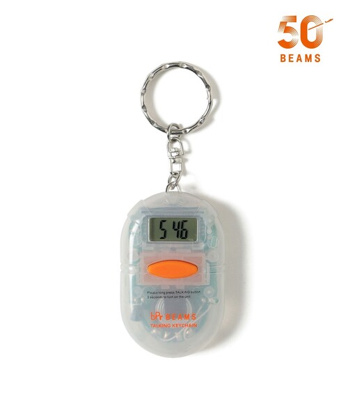 bpr BEAMS（ビーピーアール ビームス ）の「"BEAMS TALKING SERIES" TALKING Key Chain English（キーホルダー・レディース・オレンジ/その他・ONE SIZE）」の2枚目の写真