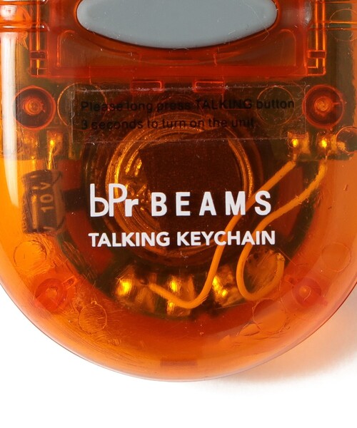 bpr BEAMS（ビーピーアール ビームス ）の「"BEAMS TALKING SERIES" TALKING Key Chain English（キーホルダー・レディース・オレンジ/その他・ONE SIZE）」の6枚目の写真