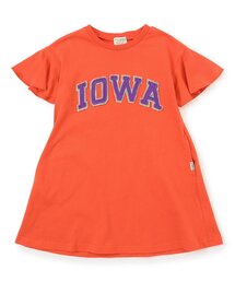 F.O.KIDS（エフオーキッズ）の「【リンク】GIRLS　ロゴアップリケワンピース（ワンピース）」