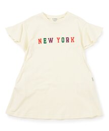 F.O.KIDS（エフオーキッズ）の「【リンク】GIRLS　ロゴアップリケワンピース（ワンピース）」