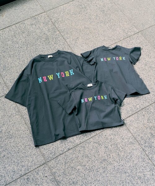 F.O.KIDS（エフオーキッズ）の「【リンク】GIRLS　ロゴアップリケワンピース（ワンピース・キッズ・オフホワイト/レッド/チャコール/レインボー・90/100/110/130/120/140）」の10枚目の写真