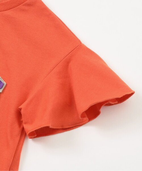 F.O.KIDS（エフオーキッズ）の「【リンク】GIRLS　ロゴアップリケワンピース（ワンピース・キッズ・オフホワイト/レッド/チャコール/レインボー・90/100/110/130/120/140）」の17枚目の写真