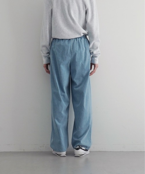 【最終値下げ】デニムパンツ Baserange Baserange Cravat pants（デニムパンツ）｜BASERANGE（ベースレンジ
