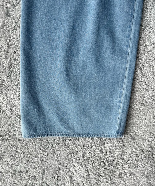 BASERANGE(ベースレンジ)の「Baserange Cravat pants(デニムパンツ・レディース・ライトブルー・SMALL/X-SMALL)」の7枚目の写真