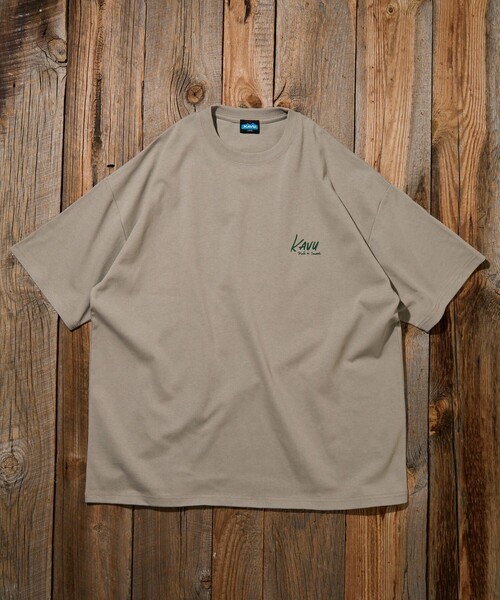 FREAK'S STORE（フリークスストア）の「限定展開 KAVU×FREAK'S STORE カブー 別注 ビッグシルエット バックフォトプリント Tシャツ CAR（Tシャツ/カットソー・メンズ・ホワイト/スミクロ/アッシュグレー/グレイッシュベージュ・LARGE/MEDIUM/SMALL）」の15枚目の写真
