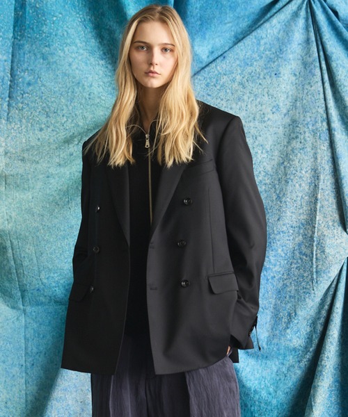 UNISEX》【Loro Piana Fabric】Dress-Fit Double-breasted Tailored
