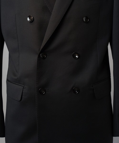 UNISEX》【Loro Piana Fabric】Dress-Fit Double-breasted Tailored