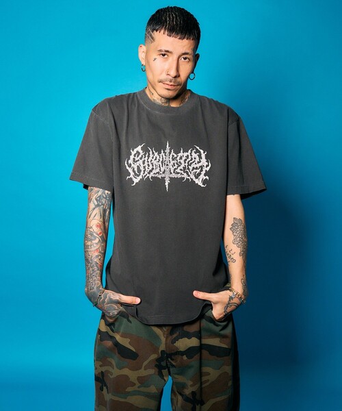 Subciety(サブサエティ)の「Inferno tee(Tシャツ/カットソー・メンズ・ブラック/ネイビー/ホワイト・SMALL/MEDIUM/LARGE/X-LARGE)」の18枚目の写真