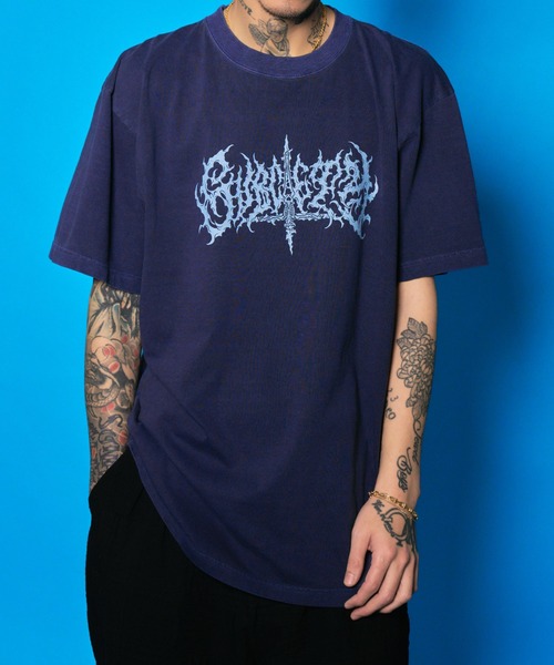 Subciety(サブサエティ)の「Inferno tee(Tシャツ/カットソー・メンズ・ブラック/ネイビー/ホワイト・SMALL/MEDIUM/LARGE/X-LARGE)」の3枚目の写真