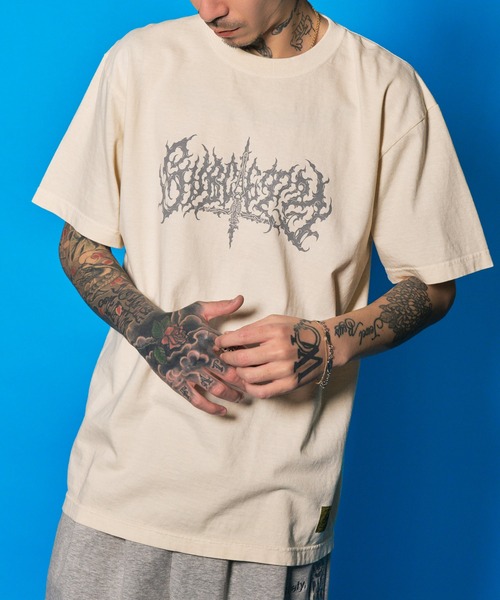 Subciety(サブサエティ)の「Inferno tee(Tシャツ/カットソー・メンズ・ブラック/ネイビー/ホワイト・SMALL/MEDIUM/LARGE/X-LARGE)」の2枚目の写真