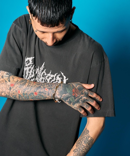 Subciety(サブサエティ)の「Inferno tee(Tシャツ/カットソー・メンズ・ブラック/ネイビー/ホワイト・SMALL/MEDIUM/LARGE/X-LARGE)」の10枚目の写真