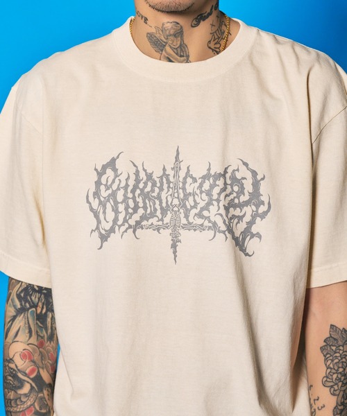Subciety(サブサエティ)の「Inferno tee(Tシャツ/カットソー・メンズ・ブラック/ネイビー/ホワイト・SMALL/MEDIUM/LARGE/X-LARGE)」の8枚目の写真