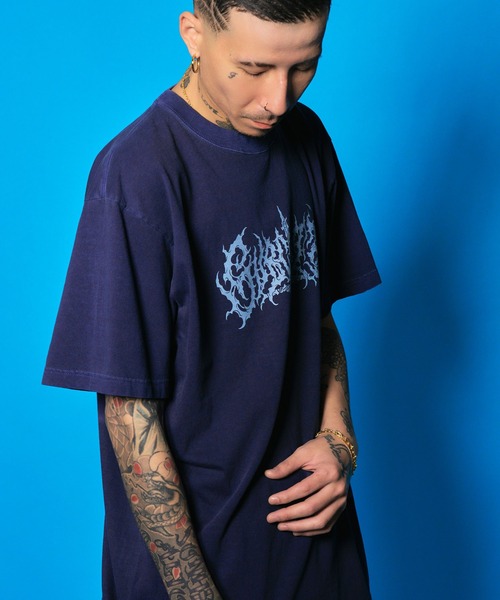Subciety(サブサエティ)の「Inferno tee(Tシャツ/カットソー・メンズ・ブラック/ネイビー/ホワイト・SMALL/MEDIUM/LARGE/X-LARGE)」の13枚目の写真