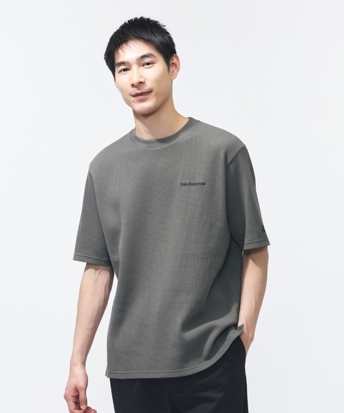 NEW BALANCE(ニューバランス)の「【別注】ニューバランス New Balance ワッフルTシャツ 限定コラボ(Tシャツ/カットソー・メンズ・オリーブ/ダークグレー/サンドグレー・S/M/L/LL)」の2枚目の写真