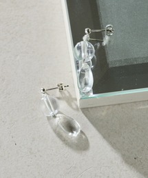 COLLAGE GALLARDAGALANTE | PAPILLONNER/クリアドロップピアス(ピアス（両耳用）)