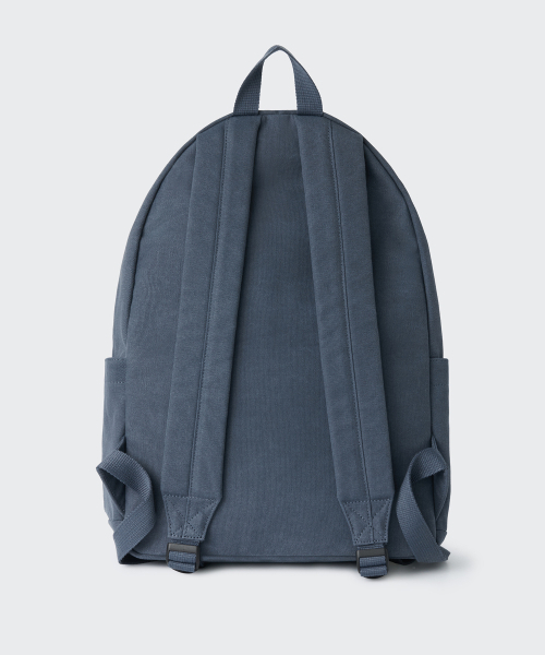 MUSINSA STANDARD（ムシンサスタンダード）の「ウォッシュドキャンバスバックパック[ネイビー]（バックパック/リュック・レディース・その他・FREE）」の4枚目の写真