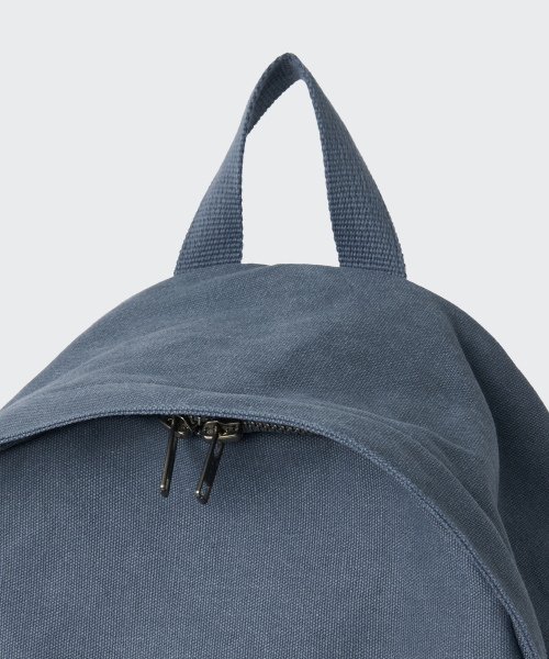 MUSINSA STANDARD（ムシンサスタンダード）の「ウォッシュドキャンバスバックパック[ネイビー]（バックパック/リュック・レディース・その他・FREE）」の5枚目の写真