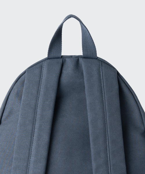 MUSINSA STANDARD（ムシンサスタンダード）の「ウォッシュドキャンバスバックパック[ネイビー]（バックパック/リュック・レディース・その他・FREE）」の9枚目の写真