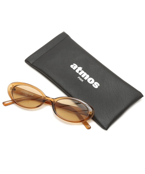 atmos pink（アトモスピンク）の「atmos pink Narrow Oval Sunglass / アトモス ピンク ナロー オーバル サングラス（サングラス・レディース・ブラック/ブラウン・FREE）」の6枚目の写真