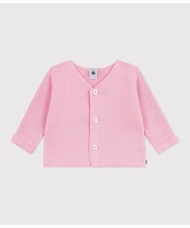 PETIT BATEAU | ガーター編みニットカーディガン(カーディガン/ボレロ)