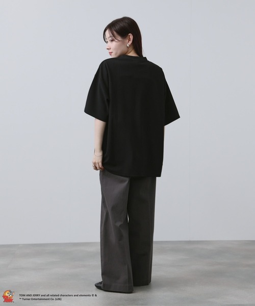 Tom&Jerry(トムアンドジェリー)の「TOM&JERRY/トムアンドジェリー ポケット刺繍 半袖Tシャツ(Tシャツ/カットソー・メンズ・ブラック/ベージュ/ブルー/ホワイト・M/S/XL/L)」の8枚目の写真