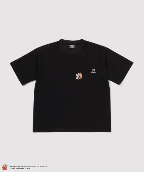 Tom&Jerry(トムアンドジェリー)の「TOM&JERRY/トムアンドジェリー ポケット刺繍 半袖Tシャツ(Tシャツ/カットソー・メンズ・ブラック/ベージュ/ブルー/ホワイト・M/S/XL/L)」の20枚目の写真