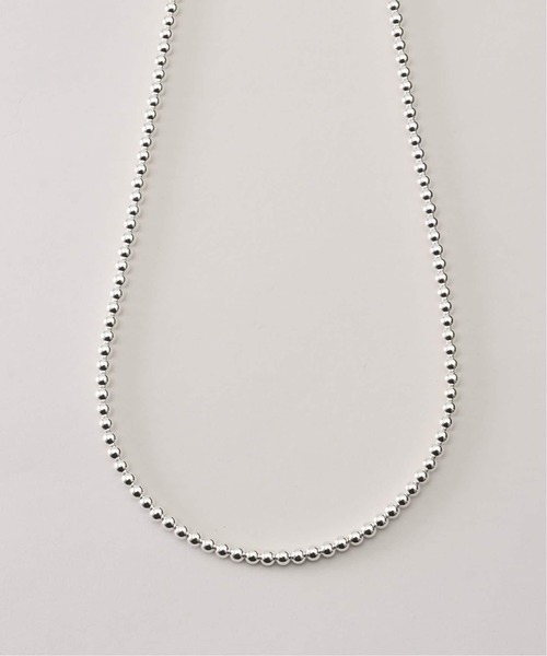 SLOBE IENA(スローブイエナ)の「《追加》SLOBE メタルビーズネックレス(ネックレス・レディース・シルバー・FREE)」の10枚目の写真
